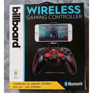 Billboard Wireless Gaming Controller Model BB2845 Android 6.0 & Up iOS 11.3-13.2